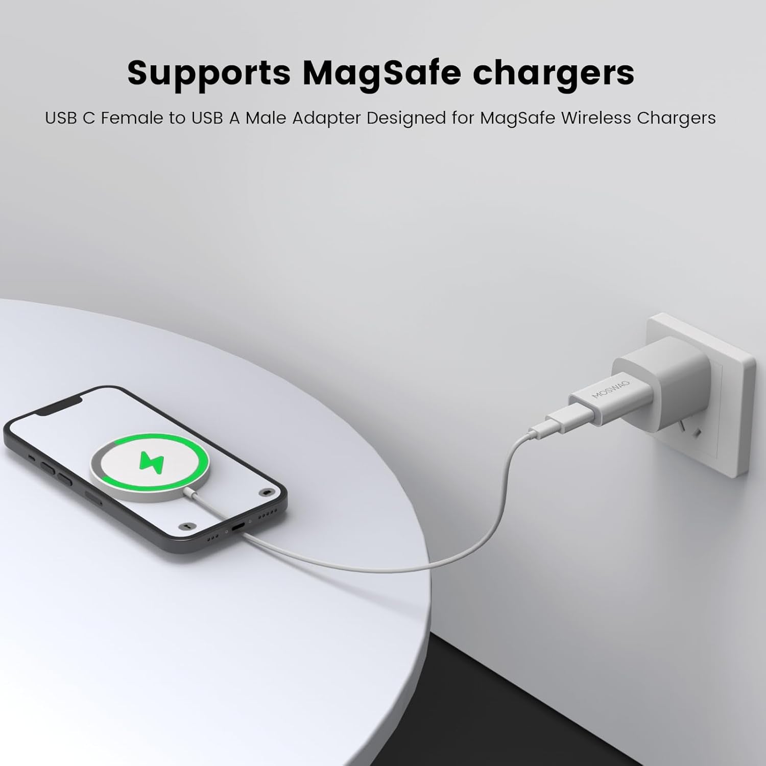 USB-C Female to USB-A Male Adapter